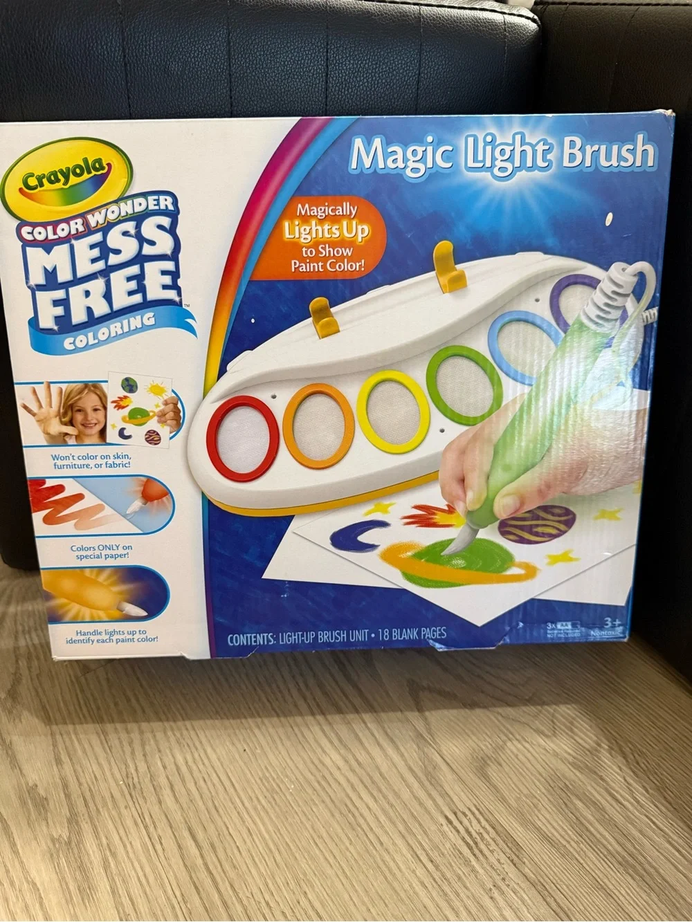 Crayola Color Wonder Magic Light Brush Painting(No Paper Can Buy In Walmart)